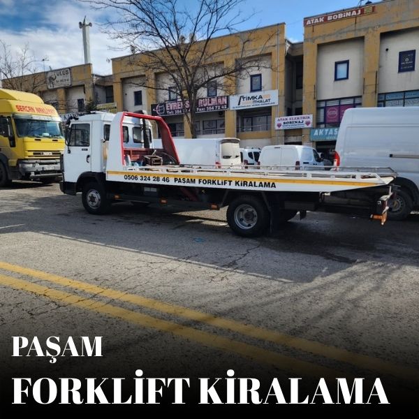 Ankara Yenikent forklift kiralama firması yük taşıma operasyonu
